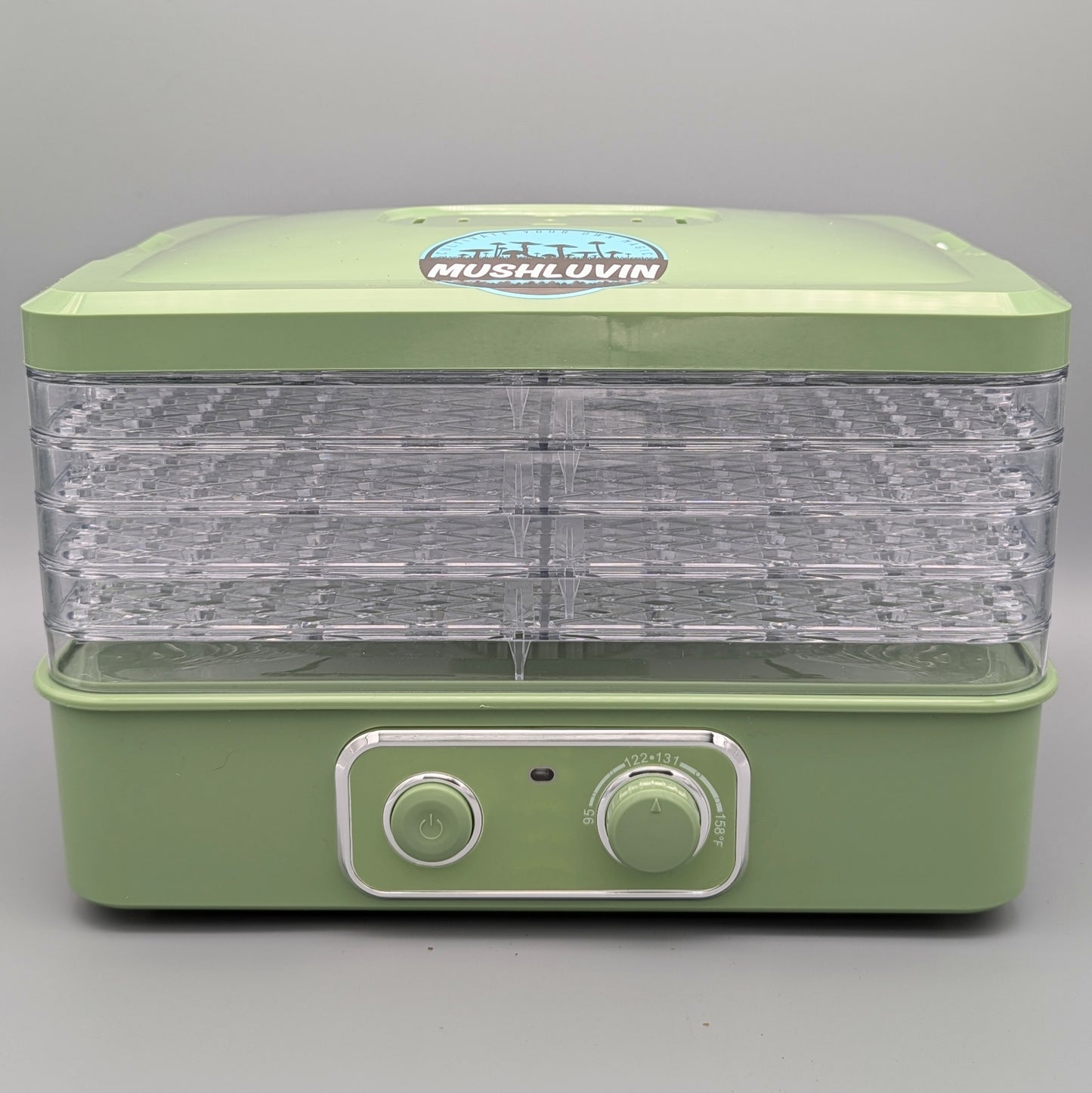 MushLuvin 5-Tier Food Dehydrator – Designed for Drying Perfection!