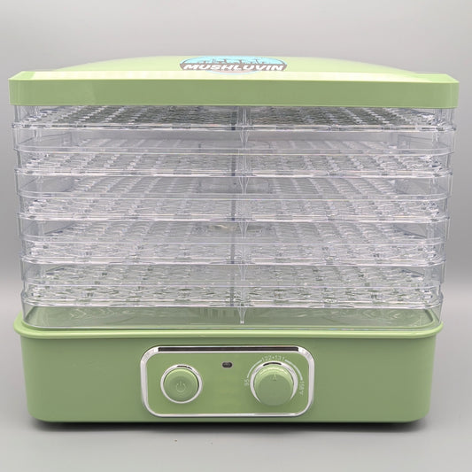 MushLuvin 5-Tier Food Dehydrator – Designed for Drying Perfection!
